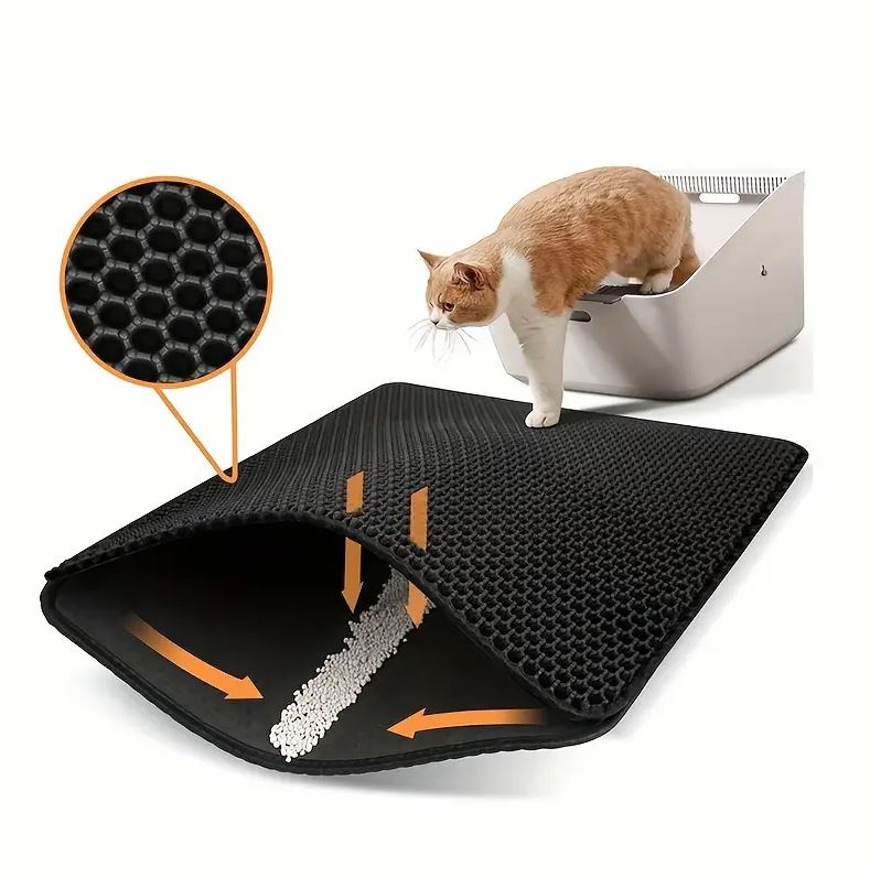 Tapete Arenero Para Gatos + Cepillo Vapor 3 en 1
