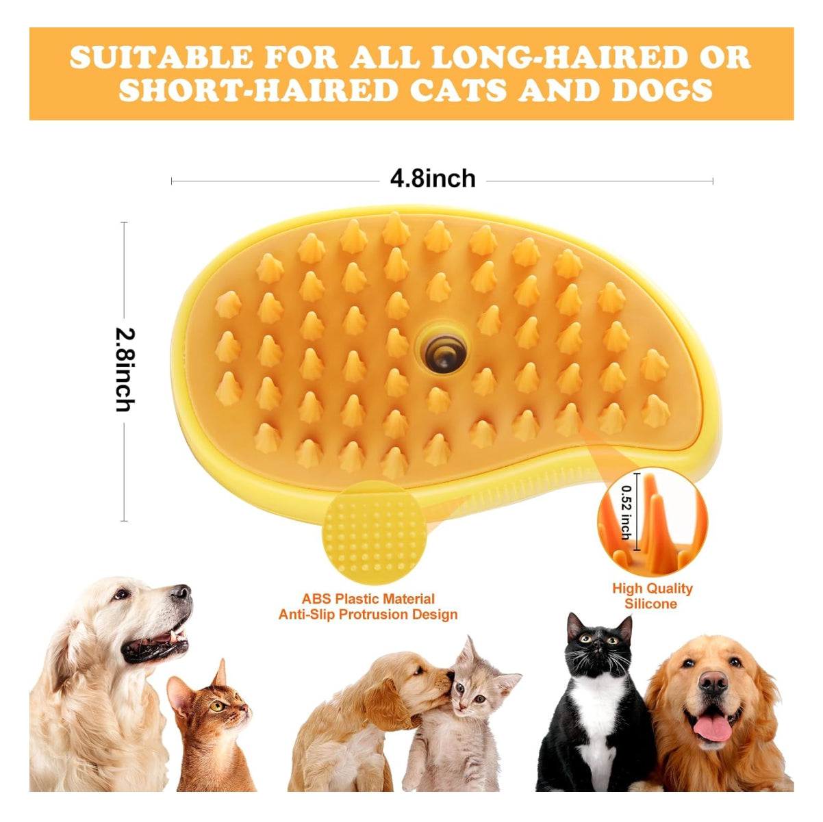 Tapete Arenero Para Gatos + Cepillo Vapor 3 en 1