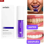 Blanqueador Crema Dental V34 + Gratis Cepillo