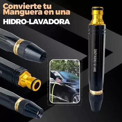 Boquilla de Alta Presión Para Tu Manguera Que Transforma tu jardín