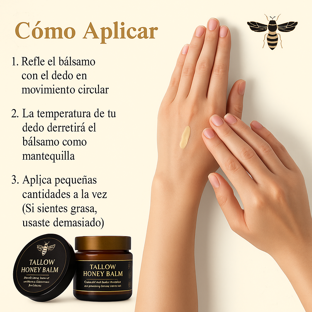 TerraLuxe Organic Bálsamo de Sebo Res y Miel