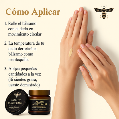 TerraLuxe Organic Bálsamo de Sebo Res y Miel