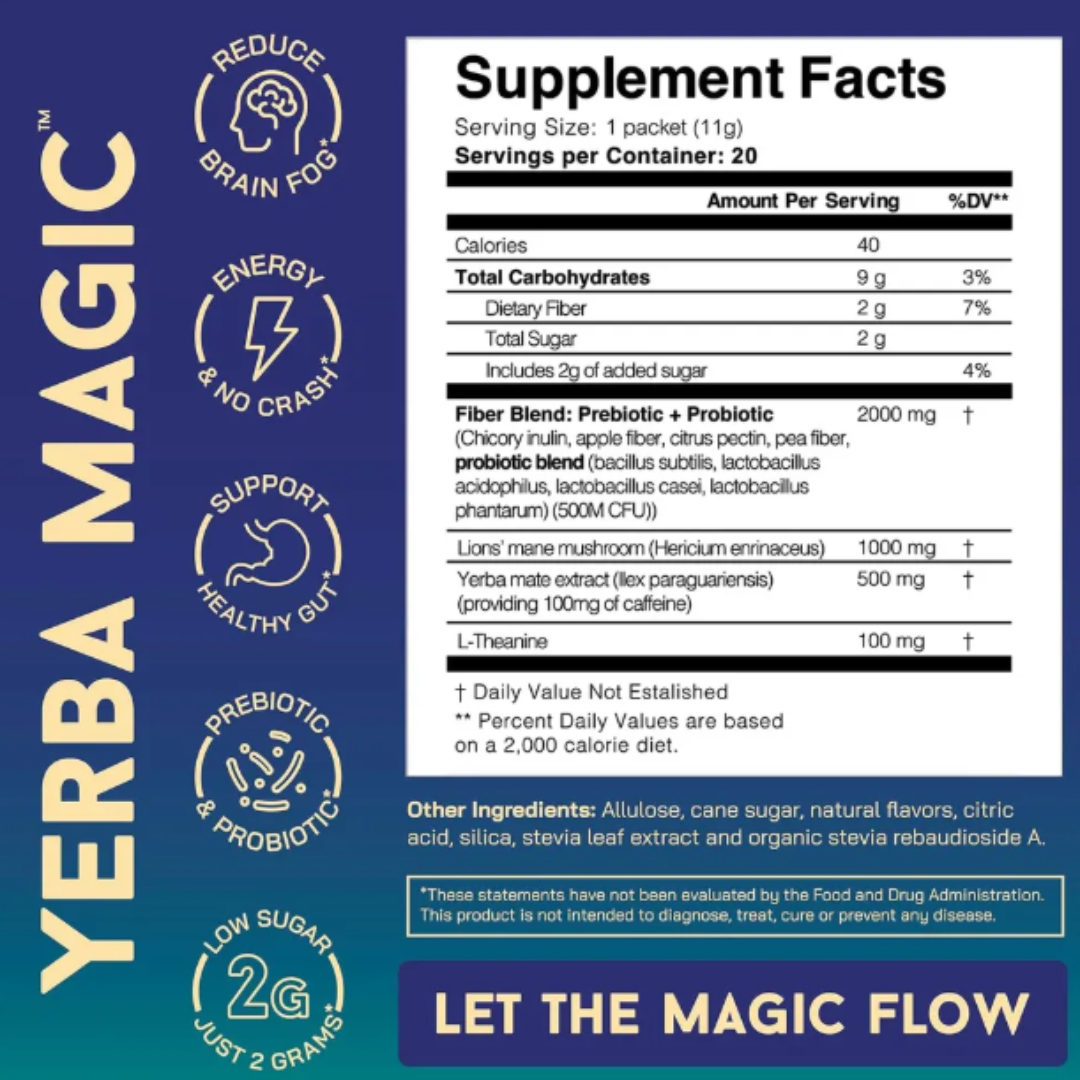 YerbaMagic - Adelgaza y Obtén Energía de Forma Natural Por 30 Dias